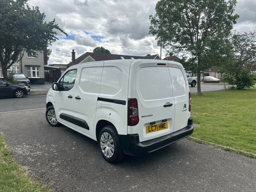 Citroen Berlingo Panel Van 1.5 Bluehdi 650 Enterprise M Pro 20217 LC71HME White #6