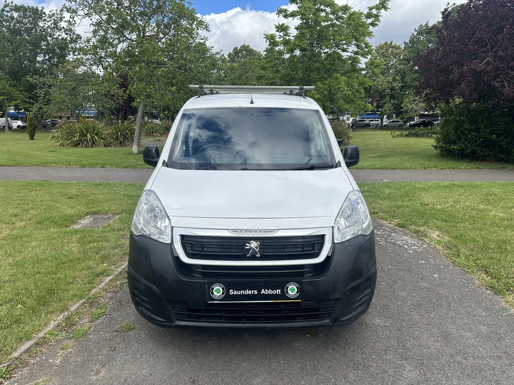 Peugeot Partner Panel Van 1.6 Hdi 850 S 201666 MV66OTD White #2