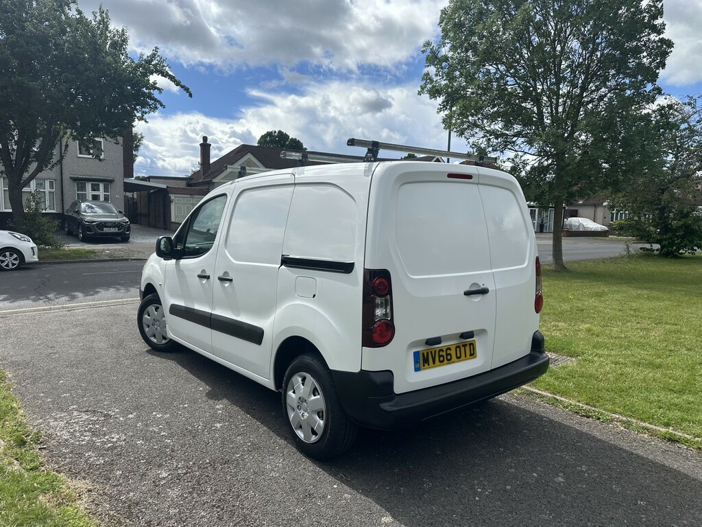 Peugeot Partner Panel Van 1.6 Hdi 850 S 201666 MV66OTD White #6