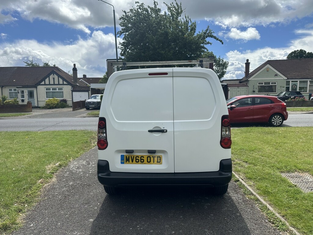 Peugeot Partner Panel Van 1.6 Hdi 850 S 201666 MV66OTD White #5