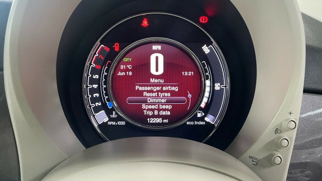 Fiat 500 Hatchback 1.2 1.2 69Hp Lounge 201868 Grey #4