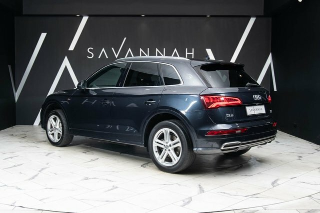 Audi Q5 2018 2.0 Tfsi S Line Suv S Tronic Quatt HG18SZO Blue #6