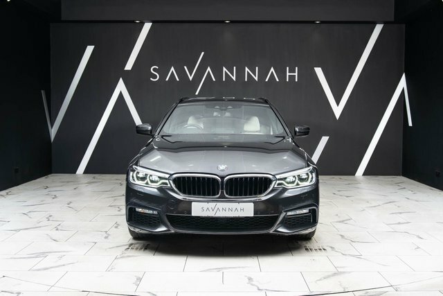 BMW 5 Series 2019 2.0 520D M Sport Touring Xdri Grey #3