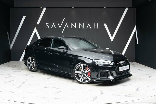 Audi RS3 2018 2.5 Tfsi Saloon S Tronic Quattro E Black