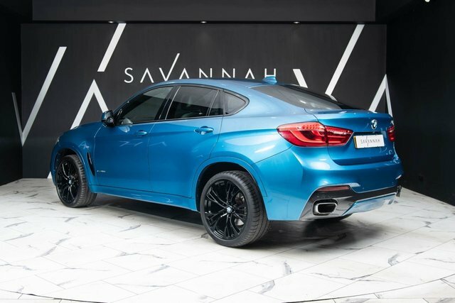 BMW X6 2018 3.0 40D M Sport Edition Suv X Blue #6