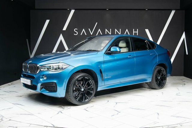 BMW X6 2018 3.0 40D M Sport Edition Suv X Blue #4