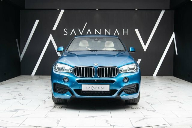 BMW X6 2018 3.0 40D M Sport Edition Suv X Blue #3