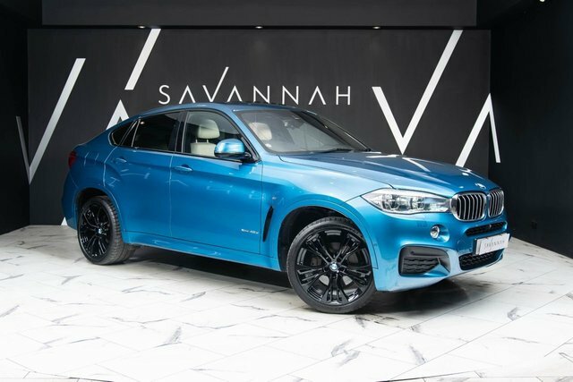 BMW X6 2018 3.0 40D M Sport Edition Suv X Blue