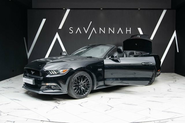 Ford Mustang 2017 5.0 V8 Gt Convertible Selshift Eur Black #6