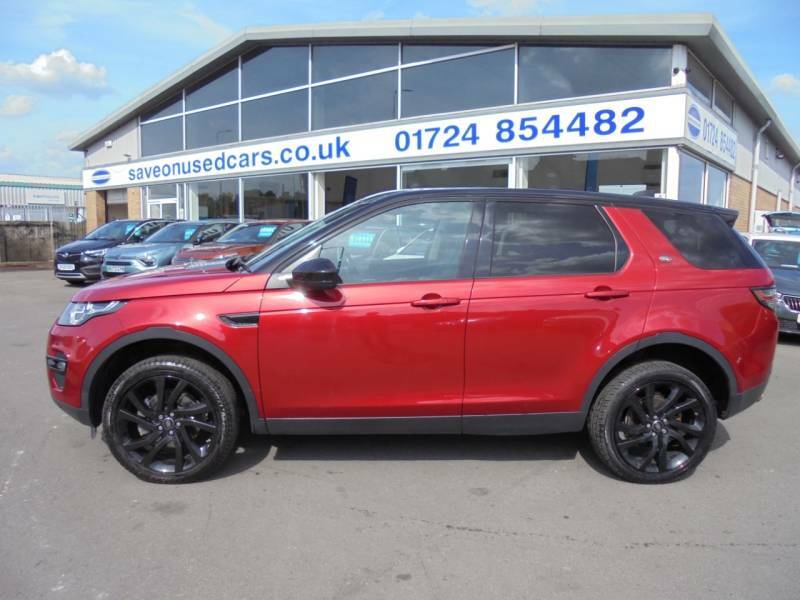 Land Rover Discovery Sport 2.0 Td4 180 Hse Black - 2018 18 Red