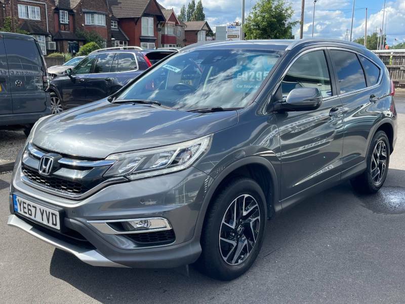 Honda Cr-V 1.6 I-dtec 160 Se Plus Nav - 2017 67 YE67YVD Grey #3