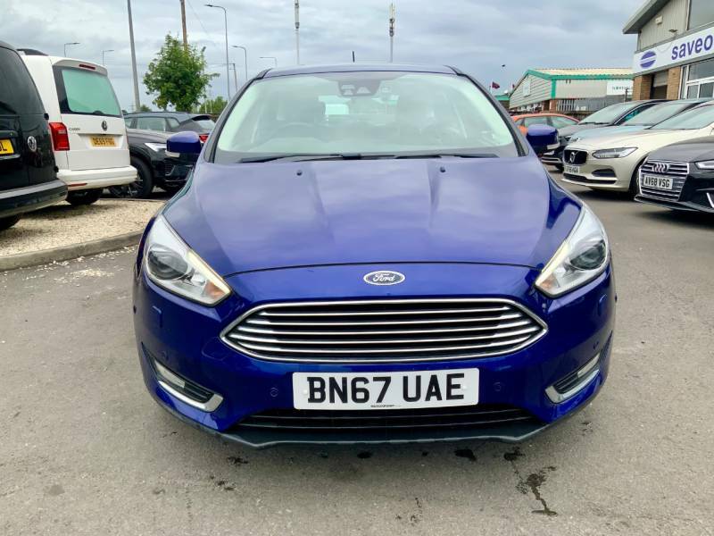 Ford Focus 1.5 Tdci 120 Titanium X - 2017 67 BN67UAE Blue #6