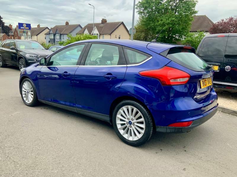 Ford Focus 1.5 Tdci 120 Titanium X - 2017 67 BN67UAE Blue #3