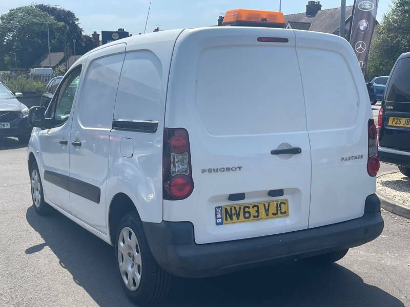 Peugeot Partner 850 S 1.6 Hdi 92 Van White #4