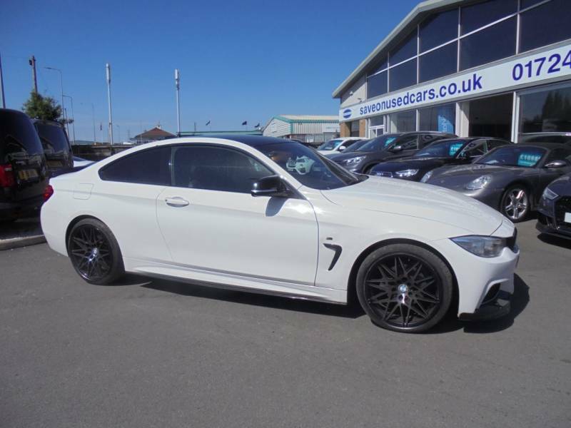 BMW 4 Series 420D M Sport White #5