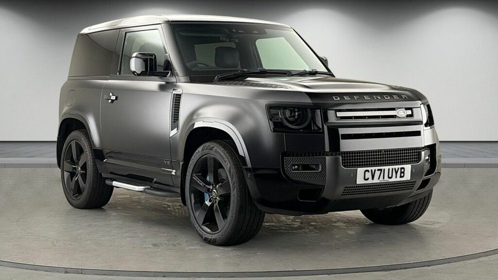 Land Rover Defender 90 5.0 P525 V8 Carpathian Edition Suv CV71UYB Grey