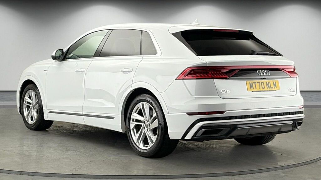 Audi Q8 3.0 Tdi V6 50 S Line Suv Tiptronic Quat MT70NLM White #2