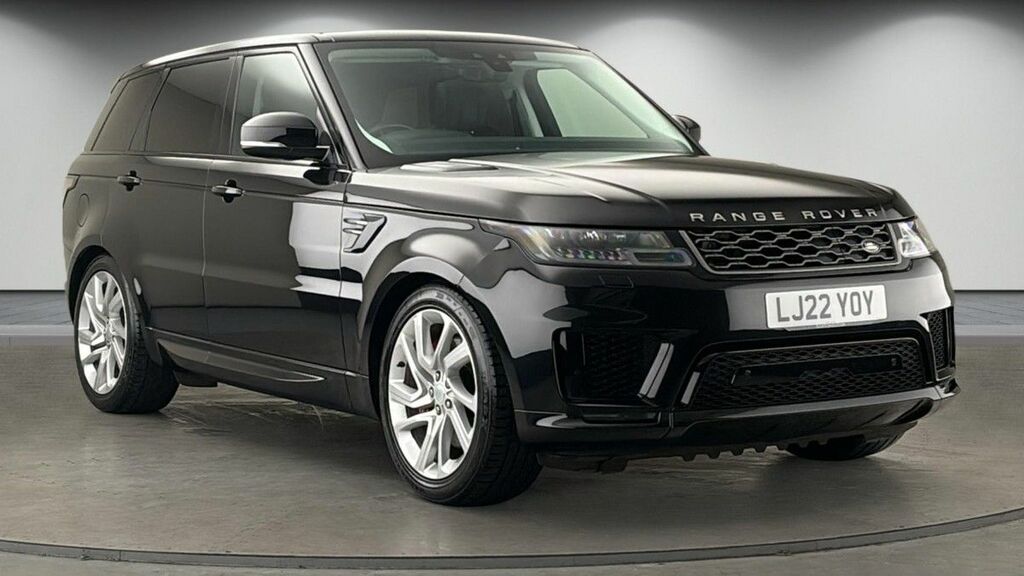 Land Rover Range Rover Sport 2.0 P400e 13.1Kwh Hse Gpf Dynamic Suv P LJ22YOY Black