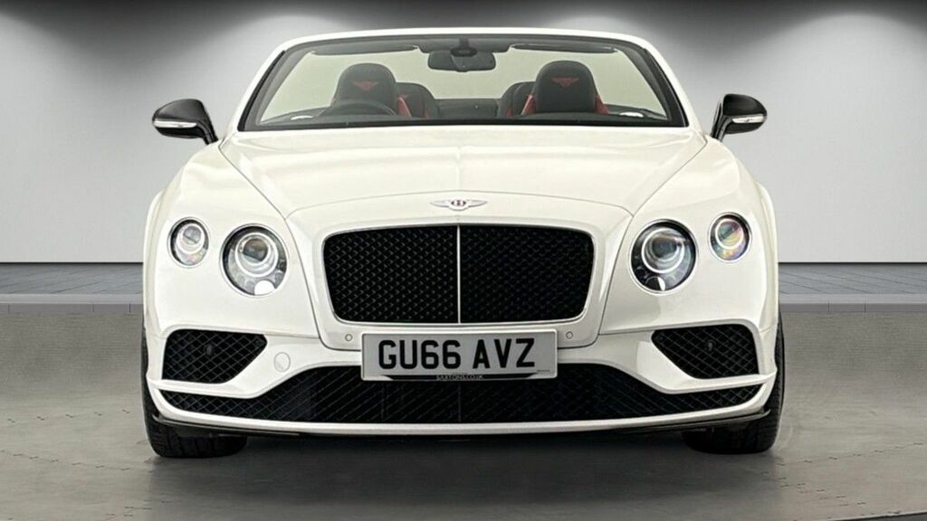 Bentley Continental Gt 4.0 V8 Gtc S Convertible 4Wd Euro GU66AVZ White #3