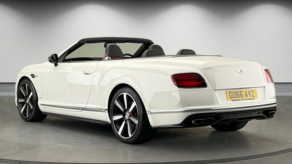 Bentley Continental Gt 4.0 V8 Gtc S Convertible 4Wd Euro GU66AVZ White #2