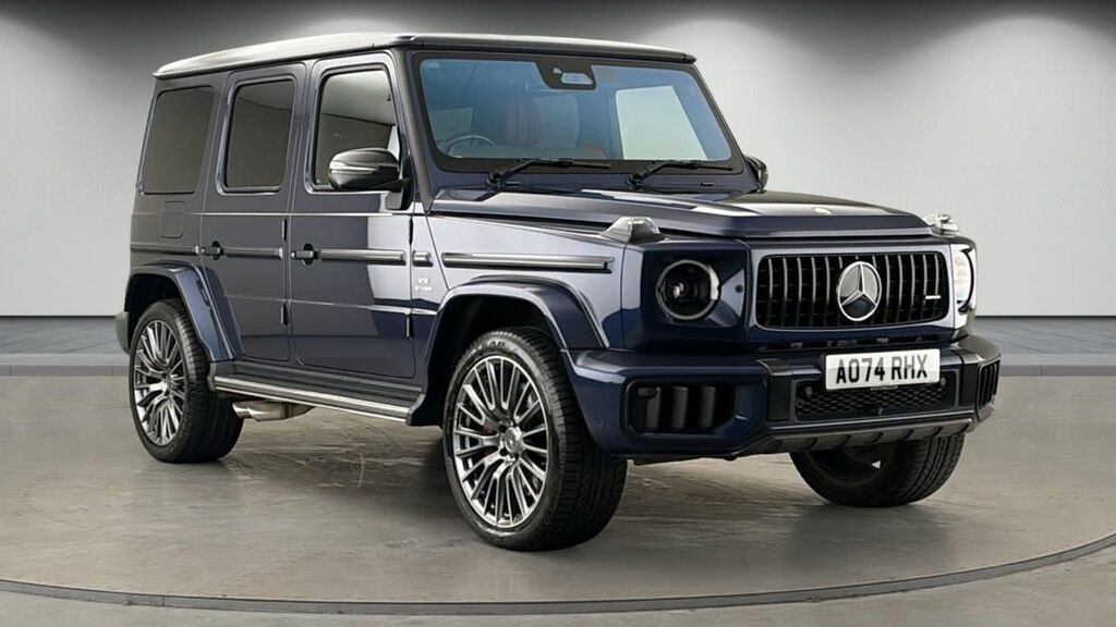 Mercedes-Benz G Class 4.0 G63 V8 Biturbo Mhev Amg Manufaktur Edition Suv Blue