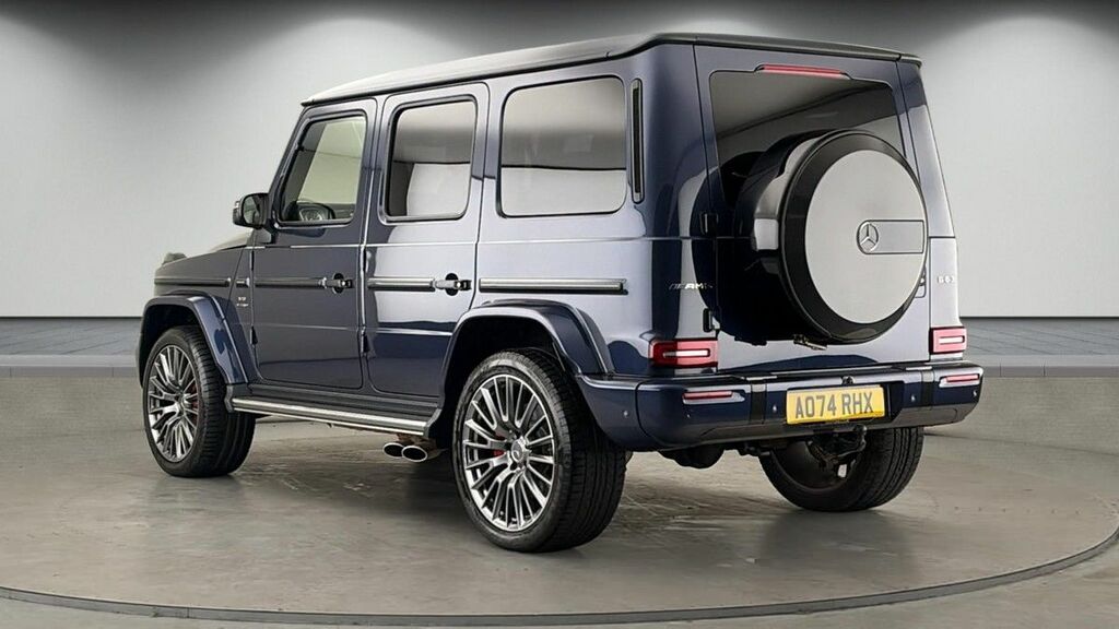 Mercedes-Benz G Class 4.0 G63 V8 Biturbo Mhev Amg Manufaktur Edition Suv AO74RHX Blue #2