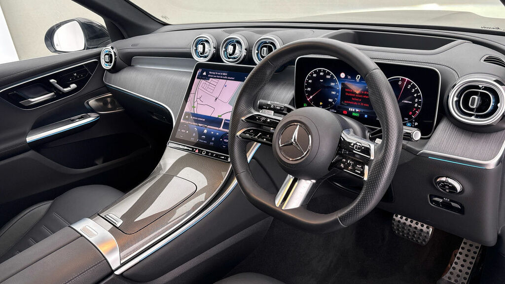 Mercedes-Benz GLC Class 2.0 Glc300e 31.2Kwh Amg Line Premium Plus Suv GU24USM Black #5