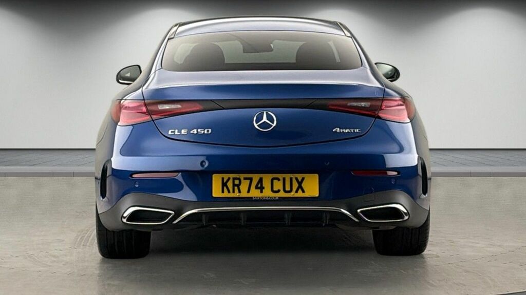 Mercedes-Benz CLE Class 3.0 Cle450h Mhev Amg Line Premium Plus Coupe KR74CUX Blue #4