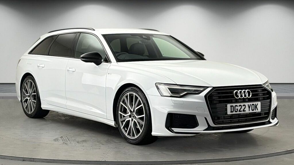 Audi A6 Avant 2.0 Tfsi 40 Black Edition Estate S Tron White
