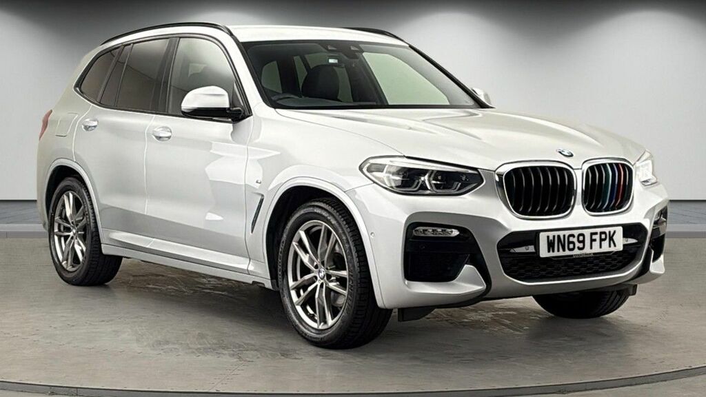 BMW X3 2.0 20D M Sport Suv Xdrive Euro 6 WN69FPK Silver