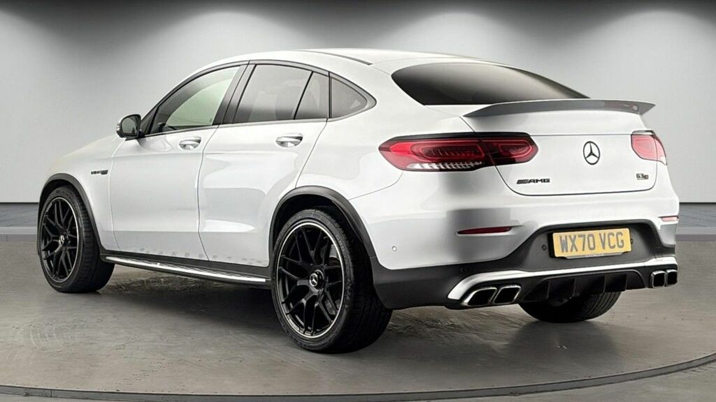 Mercedes-Benz GLC Class 4.0 Glc63 V8 Biturbo Amg Premium Plus Coupe WX70VCG Silver #2