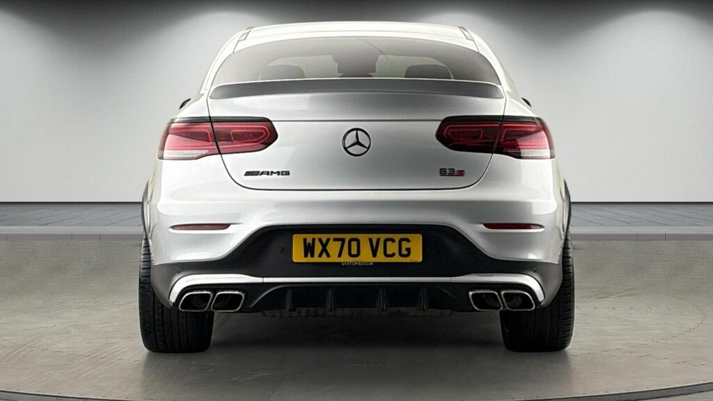 Mercedes-Benz GLC Class 4.0 Glc63 V8 Biturbo Amg Premium Plus Coupe WX70VCG Silver #4