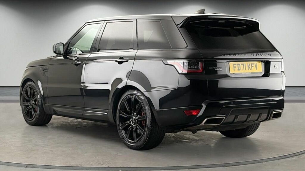 Land Rover Range Rover Sport 2.0 P400e 13.1Kwh Hse Dynamic Black Suv FD71KFV Black #2
