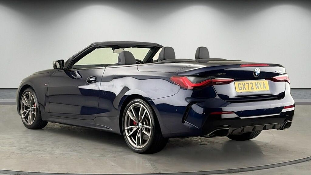 BMW 4 Series 3.0 M440i Mht Convertible Hybrid X GX72NYA Blue #2