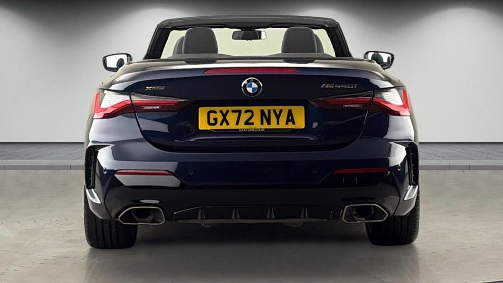 BMW 4 Series 3.0 M440i Mht Convertible Hybrid X GX72NYA Blue #4