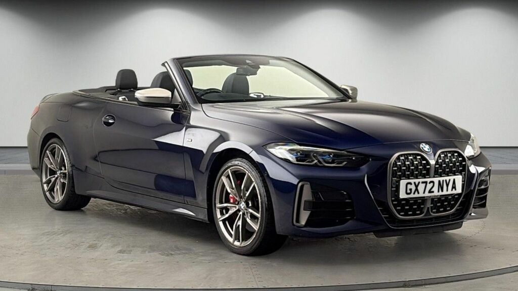 BMW 4 Series 3.0 M440i Mht Convertible Hybrid X Blue