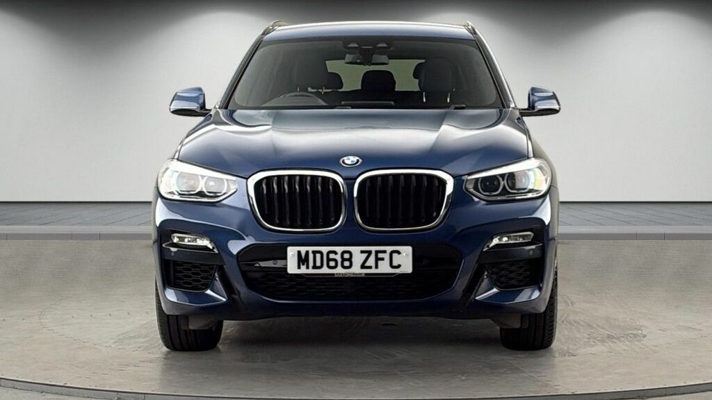BMW X3 3.0 30D M Sport Suv Xdrive Euro 6 MD68ZFC Blue #3