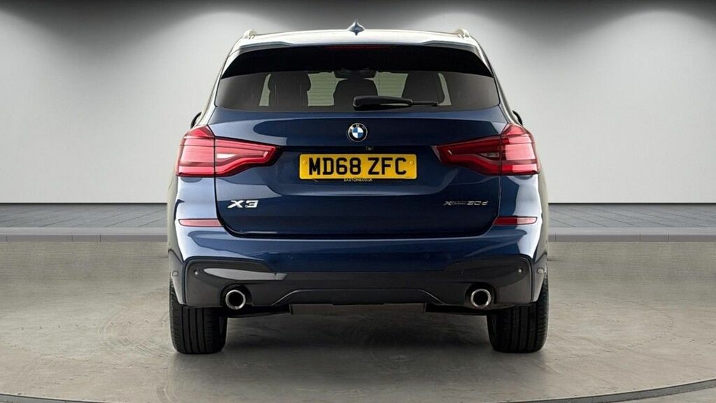 BMW X3 3.0 30D M Sport Suv Xdrive Euro 6 MD68ZFC Blue #4