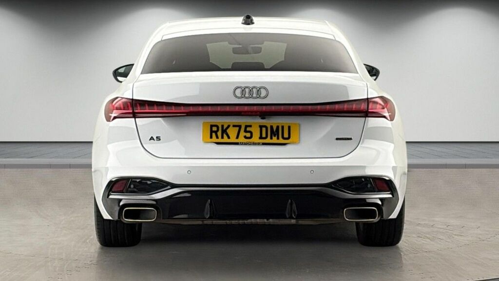 Audi A5 2.0 E-hybrid 25.9Kwh S Line Saloon Plug RK75DMU White #4