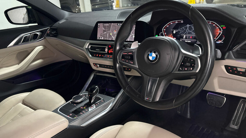 BMW 4 Series Gran Coupe 2.0 420I M Sport Coupe Euro 6 Ss EK21DOH Green #5