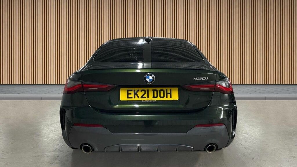 BMW 4 Series Gran Coupe 2.0 420I M Sport Coupe Euro 6 Ss EK21DOH Green #4