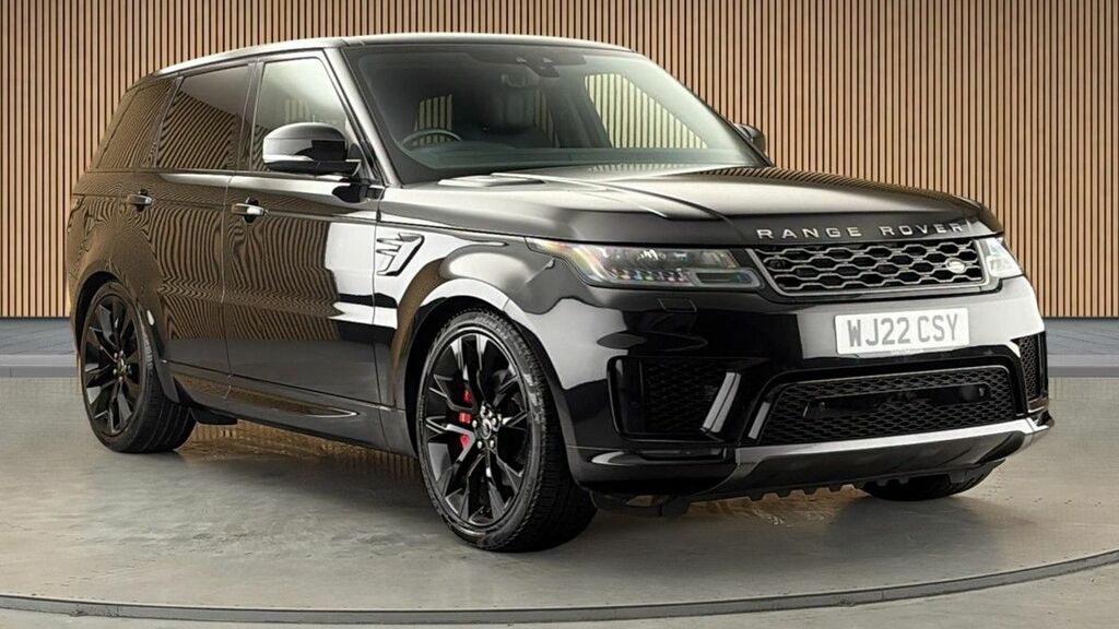 Land Rover Range Rover Sport 3.0 D300 Mhev Hse Silver Suv 4Wd E WJ22CSY Black