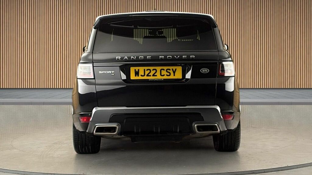 Land Rover Range Rover Sport 3.0 D300 Mhev Hse Silver Suv 4Wd E WJ22CSY Black #4