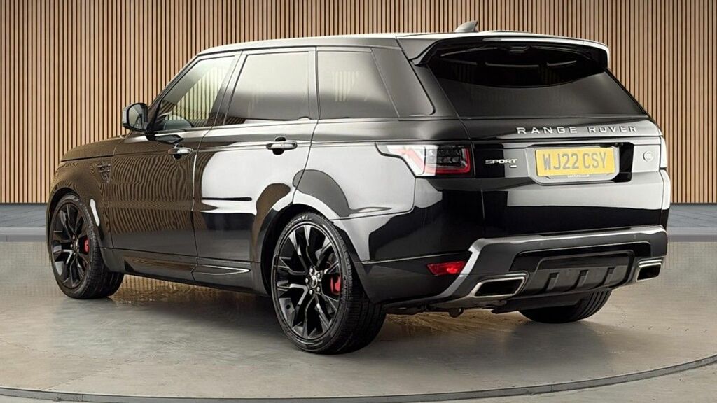 Land Rover Range Rover Sport 3.0 D300 Mhev Hse Silver Suv 4Wd E WJ22CSY Black #2