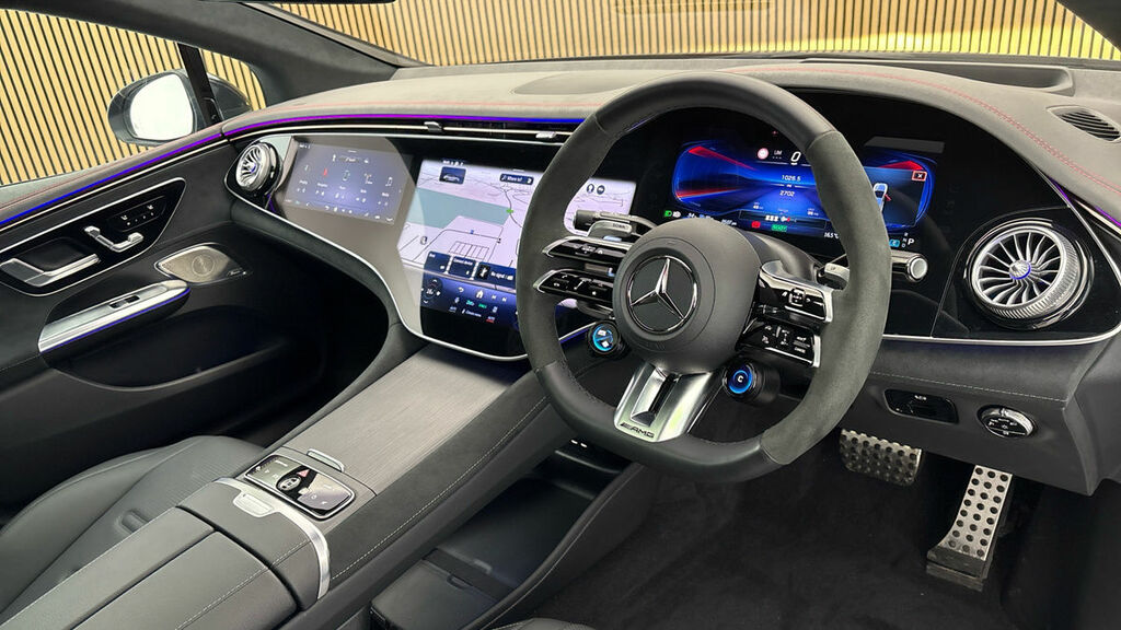 Mercedes-Benz EQE Eqe 53 91Kwh Amg Night Edition Saloon Grey #5