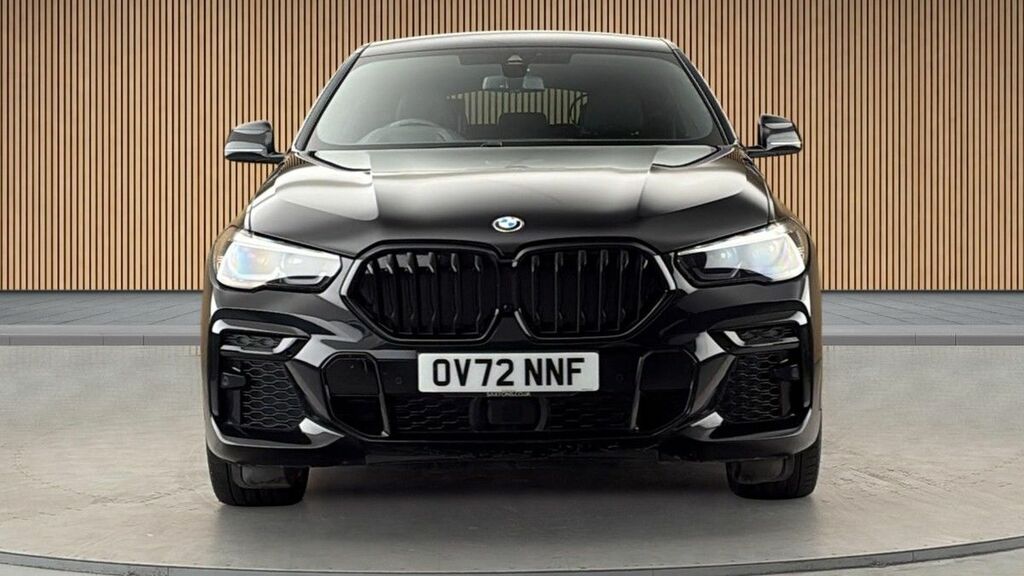 BMW X6 3.0 40D Mht M Sport Suv Hybrid Xdr OV72NNF Blue #3