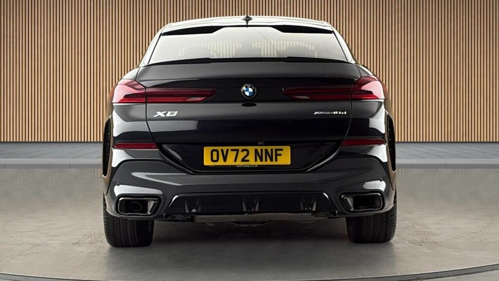 BMW X6 3.0 40D Mht M Sport Suv Hybrid Xdr OV72NNF Blue #4