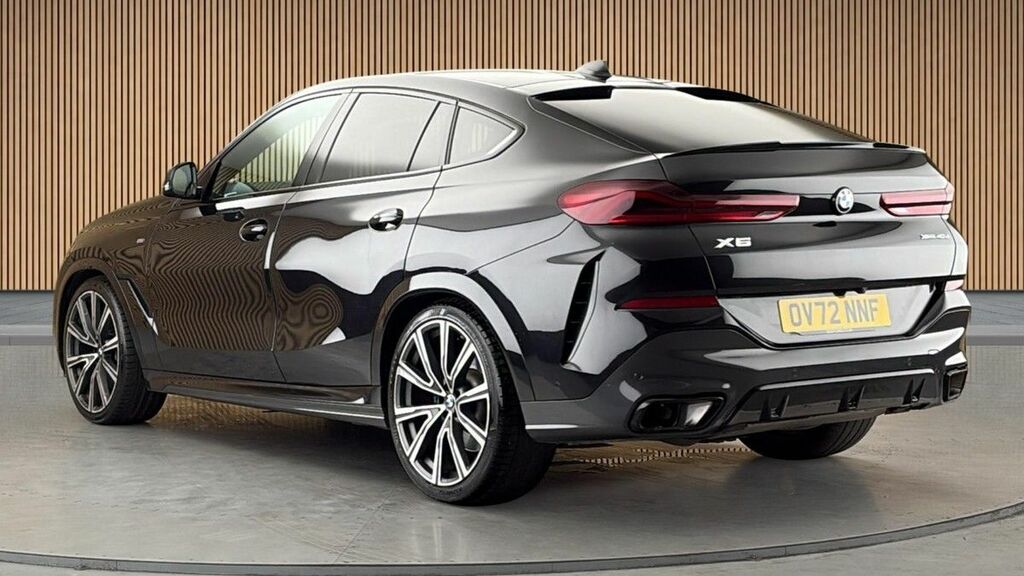 BMW X6 3.0 40D Mht M Sport Suv Hybrid Xdr OV72NNF Blue #2