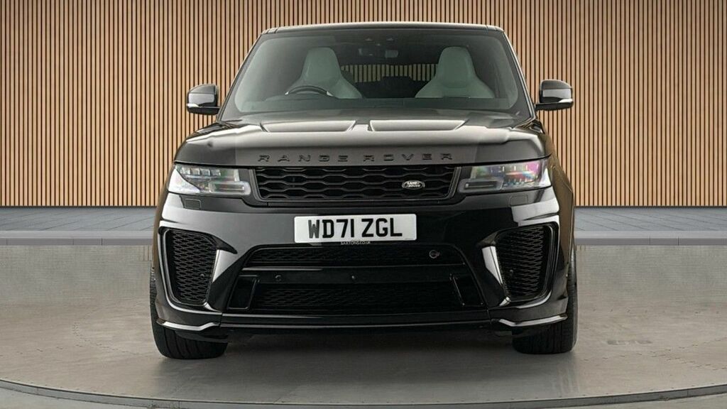 Land Rover Range Rover Sport 5.0 P575 V8 Svr Carbon Edition Suv YR13SVR Black #3