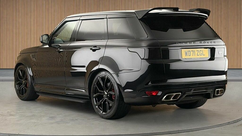 Land Rover Range Rover Sport 5.0 P575 V8 Svr Carbon Edition Suv YR13SVR Black #2